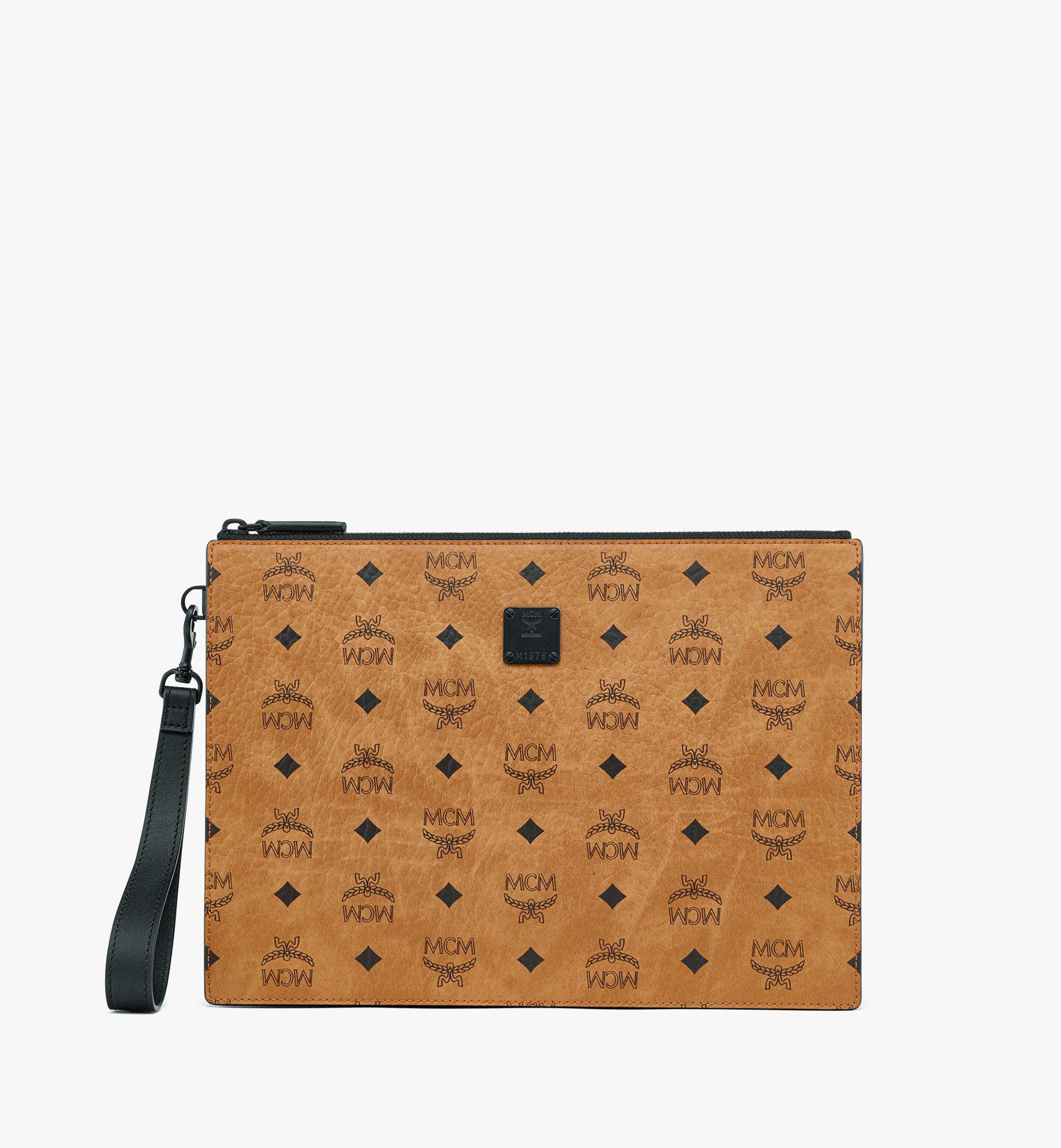 Pochette Aren zippée en Visetos 1